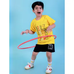 CHANDRIKA Kids-Boys Gold Clothing Set-picture-52