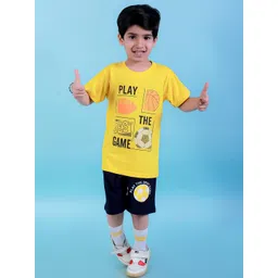 CHANDRIKA Kids-Boys Gold Clothing Set-picture-49