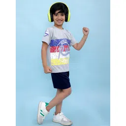 CHANDRIKA Kids-Boys Grey Clothing Set-picture-50