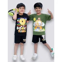 CHANDRIKA Kids-Boys Multi Clothing Set-picture-15