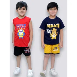 CHANDRIKA Kids-Boys Multi Clothing Set-picture-19