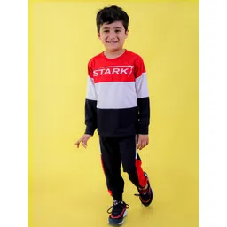 CHANDRIKA Kids-Boys Red Clothing Set-picture-28