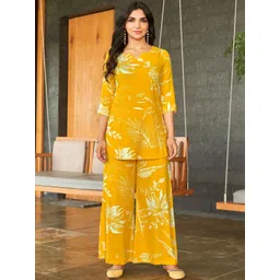 CHANSI Printed Round Neck Tunic & Trousers Co-Ords Set-picture-20