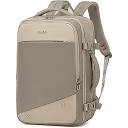 chantria Travel Backpack for Women 25L Cabin Backpack Stylish 15.6" Laptop Backpack with Clothes Pocket & 180° Open & USB Ports & Luggage Belt, Ladies Backpack for Office Business Airport-picture-35