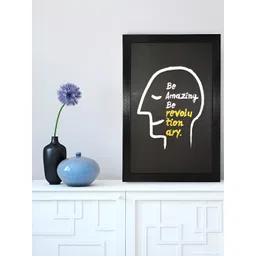 Chaque Decor Brown & White 1 Piece Wood Abstract Wall Paintings-picture-16