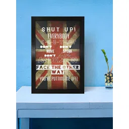 Chaque Decor Red & White 1 Piece Wood Abstract Wall Paintings-picture-18