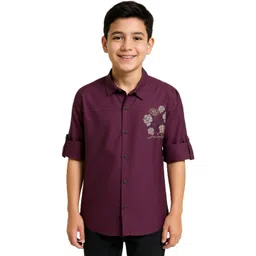 CHARCHIT Boys Comfort Floral Casual Shirt-picture-36
