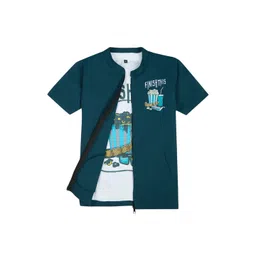 CHARCHIT Boys Graphic Printed Zipper Cotton Jacket & T-shirt-picture-29