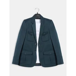 CHARCHIT Boys Notched Lapel Blazer With T-Shirt-picture-29