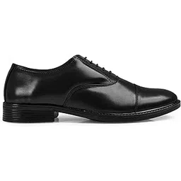 chardonnay Black Oxford Shoes | Premium Formal Shoes for Men | Genuine Leather Stylish Laceup Footwear for Office, Business & Weddings-picture-46