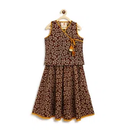 charkhee Girls Printed Ready to Wear Lehenga Choli-picture-12