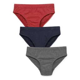 Charm n Cherish Boys Pack Of 3 Cotton Basic Briefs BWBRI42-picture-54