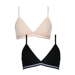 Charm n Cherish Girls Pack of 2 Medium Coverage Non Padded Beginners Bra-picture-19