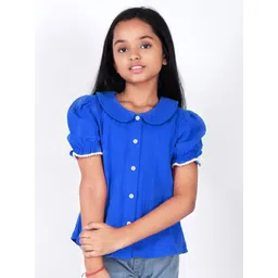 CHARMGAL Girls Cotton Shirt Style Top-picture-16