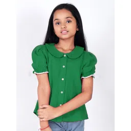 CHARMGAL Girls Cotton Shirt Style Top-picture-29