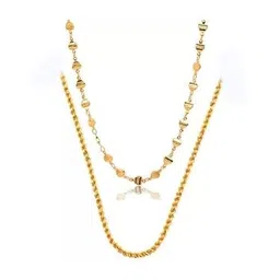 charms Set of 2 Gold-Plated Chains-picture-42