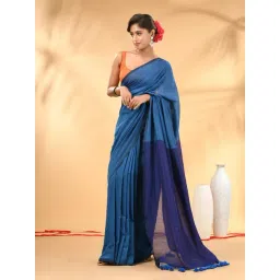 Charukriti Blue Embellished Saree-picture-15