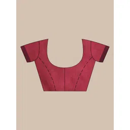 Charukriti Colourblocked Pure Cotton Saree image 3