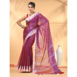 Charukriti Pink Embellished Saree-picture-42