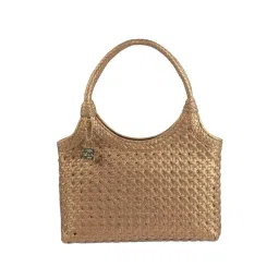 Cheemo Brown Textured Medium Handbag-picture-12