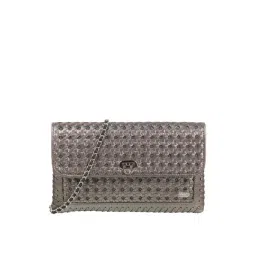 Cheemo Brown Textured Medium Sling Handbag-picture-33