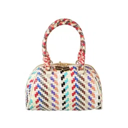 Cheemo Multicolor Textured Medium Handbag-picture-10