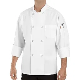 chef designs Men's Eight Pearl Button Chef Coat-picture-12
