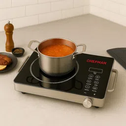 chefman Touch Control 2200W Infrared Hot Plate with LED Timer & 4 Smart Cooking Function Electric Cooking Heater-picture-21