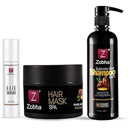 Chemically Treated Hair Care Set: Nourish and Restore with Sulfate-Free Shampoo, Rejuvenating Hair Mask, and Luxurious Hair Serum for Beautiful, Vibrant Locks-picture-21