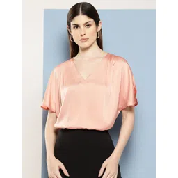 Chemistry Extended Sleeves Satin Top-picture-15