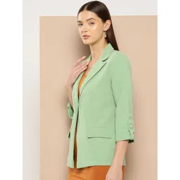 Chemistry Notched Lapel Collar Single Breasted Regular Fit Blazer-picture-28