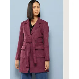 chemistry Polyester Coat For Women-picture-16