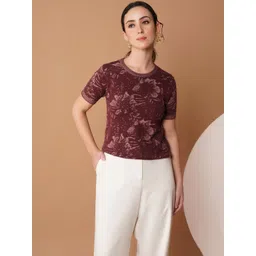 Chemistry Printed Cotton Top-image-10