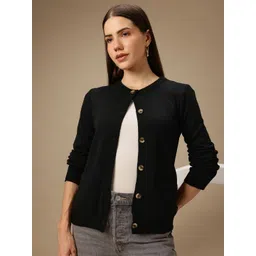 Chemistry Round Neck Cardigan-picture-32