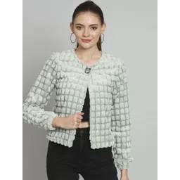 Chemistry Self Design Textured Coat-picture-15