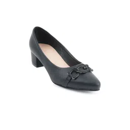 Chemistry Women Block Pumps with Buckles-picture-32