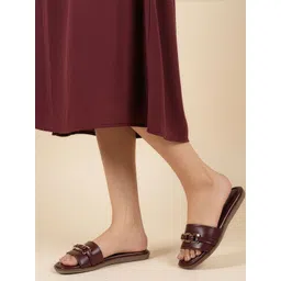 Chemistry Women Open Toe Flats-picture-16