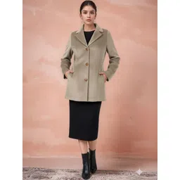 Chemistry Women Single-Breasted Overcoat-picture-42