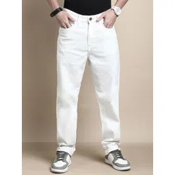 Chennis Men Straight Fit Slash Knee Stretchable Jeans-picture-39