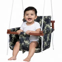 cherilo Wooden Swing for Kids, Baby Jhula Baby Swing for Indoor Outdoor Garden (6M–5Y) Swings-picture-11