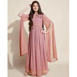 cherry & jerry Embroidered Boat-Neck Fit & Flare Dress-picture-29