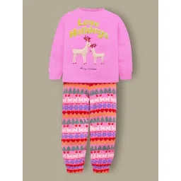 Cherry Crumble By Nitt Hyman Girls Multicolor Printed Regular Fit Nightsuit-picture-34