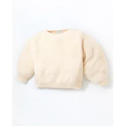 cherry crumble by nitt hyman Girls Round-Neck Pullover with Full-Sleeves-picture-11