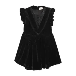 Cherry Crumble By Nitt Hyman Kids Black Regular Fit Dress-picture-22