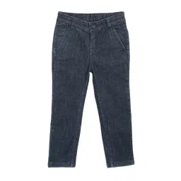 Cherry Crumble By Nitt Hyman Kids Blue Solid Jeans-picture-22
