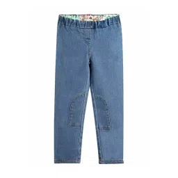 Cherry Crumble By Nitt Hyman Kids Blue Solid Jeggings-picture-42