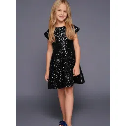 Cherry Crumble By Nitt Hyman Kids Grey Embellished Dress-picture-14