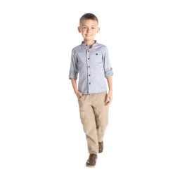 Cherry Crumble By Nitt Hyman Kids Grey Printed Shirt-picture-24