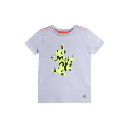 Cherry Crumble By Nitt Hyman Kids Grey Printed T-Shirt-picture-45