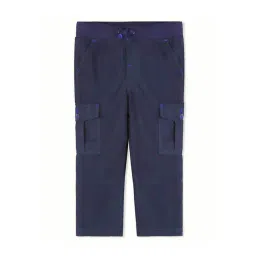 Cherry Crumble By Nitt Hyman Kids Navy Solid Pants-picture-14